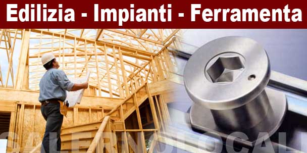 Edilizia, Impianti, Infissi e manufatti