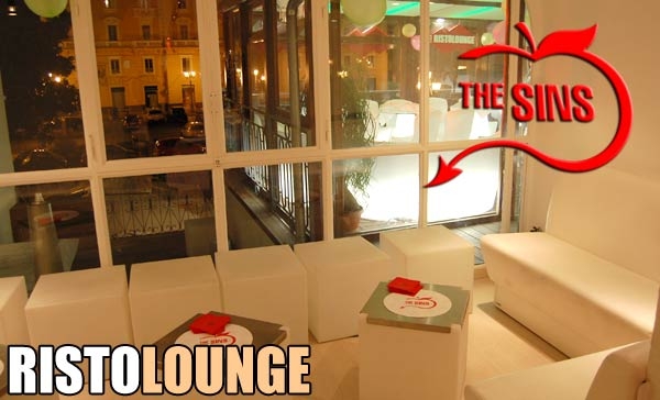 The Sins, ristolounge. EVENTI. Via Roma SA