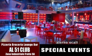 Al 51 Club DiscoWine Pub Pizzeria. EVENTI. Z. i. di Fratte SA.